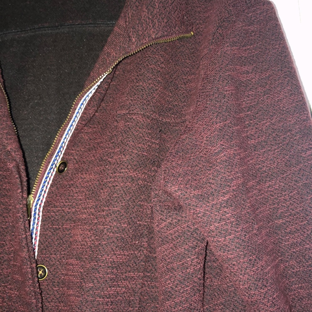 Maroon Versatile Utility Jacket - Picture 2 of 4